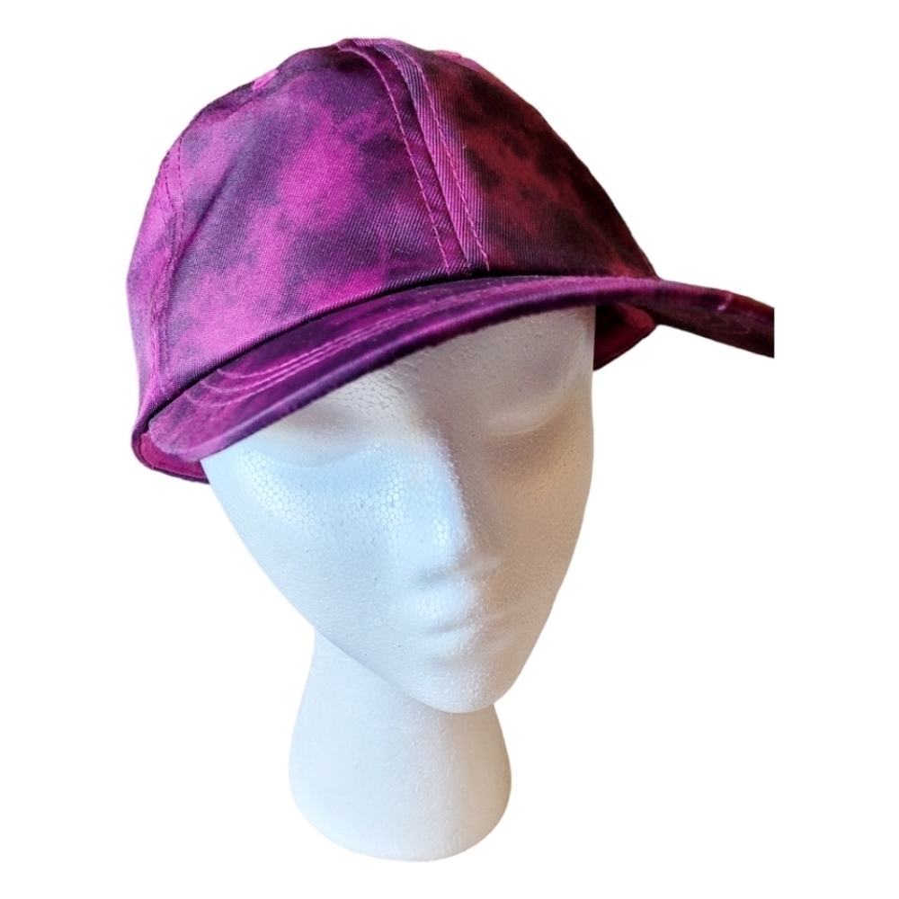 Apena Tie Dyed Shades of Purple Running Cap Adjustable NWT Yoga Lifestyle One SZ